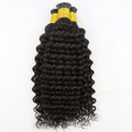 I Tip Deep Wave Human Hair Extensions 100g Dark Color #1~#12