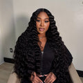 Brazilian Deep Wave 13x6 HD Lace Frontal Human Hair Wigs