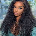 Brazilian Virgin Hair Deep Wave Full Lace Human Hair Wigs