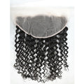 Brazilian Virgin Deep Wave Human Hair 13x6 Lace Frontal Closure