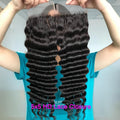 Brazilian Deep Wave Virgin Human Hair 5x5 HD Lace Closure