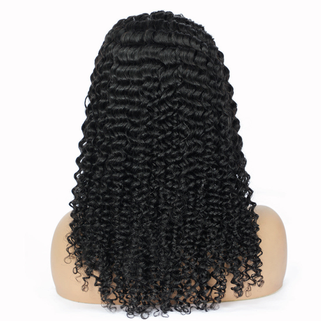 Kinky Curly Human Hair Headband Wigs