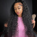 100% Virgin Human Hair Kinky Curly 4x4 5x5 13x4 INVISIBLE HD Lace Wigs