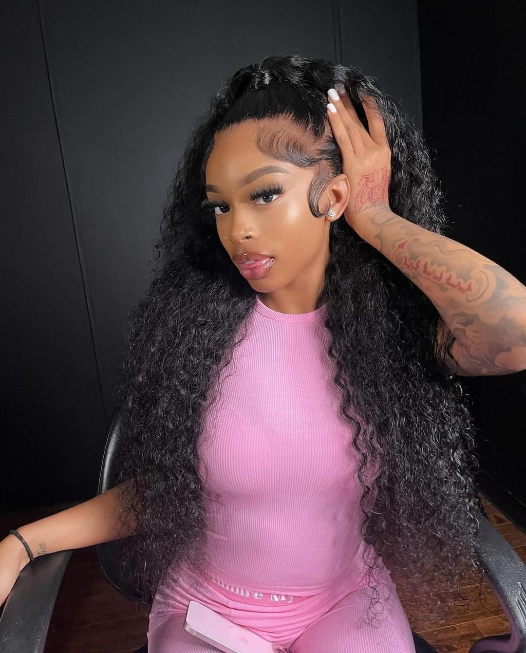 100% Virgin Human Hair Kinky Curly 4x4 5x5 13x4 INVISIBLE HD Lace Wigs