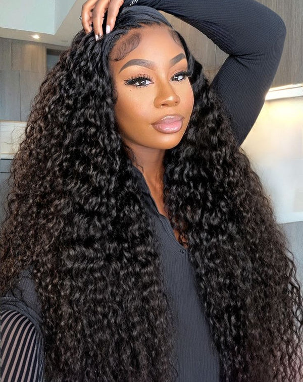 Brazilian Kinky Curly Virgin Hair Full Lace Human Hair Wigs