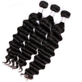 3 Bundles 10A Grade Loose Deep Wave Human Hair Extensions