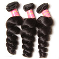3 Bundles 10A Grade Loose Wave Human Hair Extensions