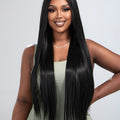 Brazilian Silky Straight Virgin Human Hair 13x6 Lace Frontal Hair Wigs
