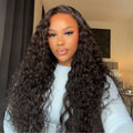 Brazilian Water Wave Virgin Human Hair 9x6 Lace Glueless Wigs