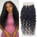 Brazilian Water Wave Virgin Human Hair 6x6 HD Lace Closure