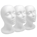 12" Styrofoam Wig Head