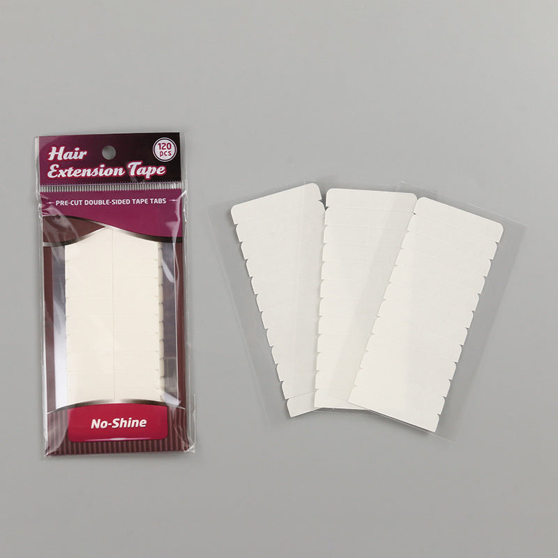 120Pcs/Pack Tape Tabs Double Sided Replacement Tape in Hair Extensions Adhesive Hair Extension Tapes