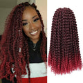 18Inches Passion Twist Synthetic Hair Braids for Butterfly Locs Crochet Braids Bohemian Hair Extensions