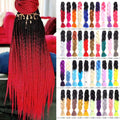 40 Colors Ombre 2 Color X-Pression Ultra Braids 100% Kanekalon Crochet Synthetic Hair Braids 165g/Pack