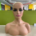 Realistic Female Mannequin Head Stand DC-487