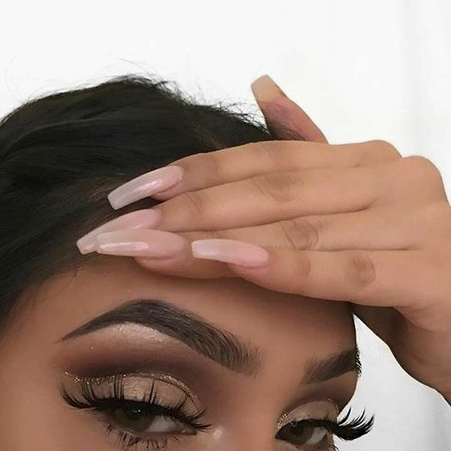 6D Thick Eyelashes 25MM 100% Handmade Natural Long Realistic Eyelashes 1 Pair/Set US Stock - CocoBeautySupply